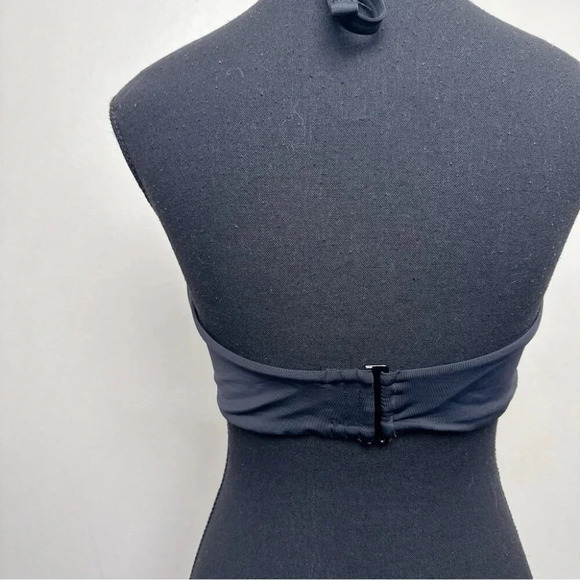 Knix Womens Large Riviera Wrap Bikini Top In Black - Picture 7 of 10